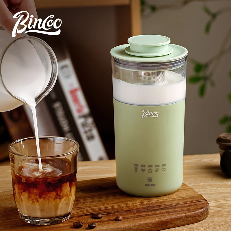 Bincoo咖啡奶泡打发器家用全自动加热牛奶奶泡起泡机多功能搅拌机