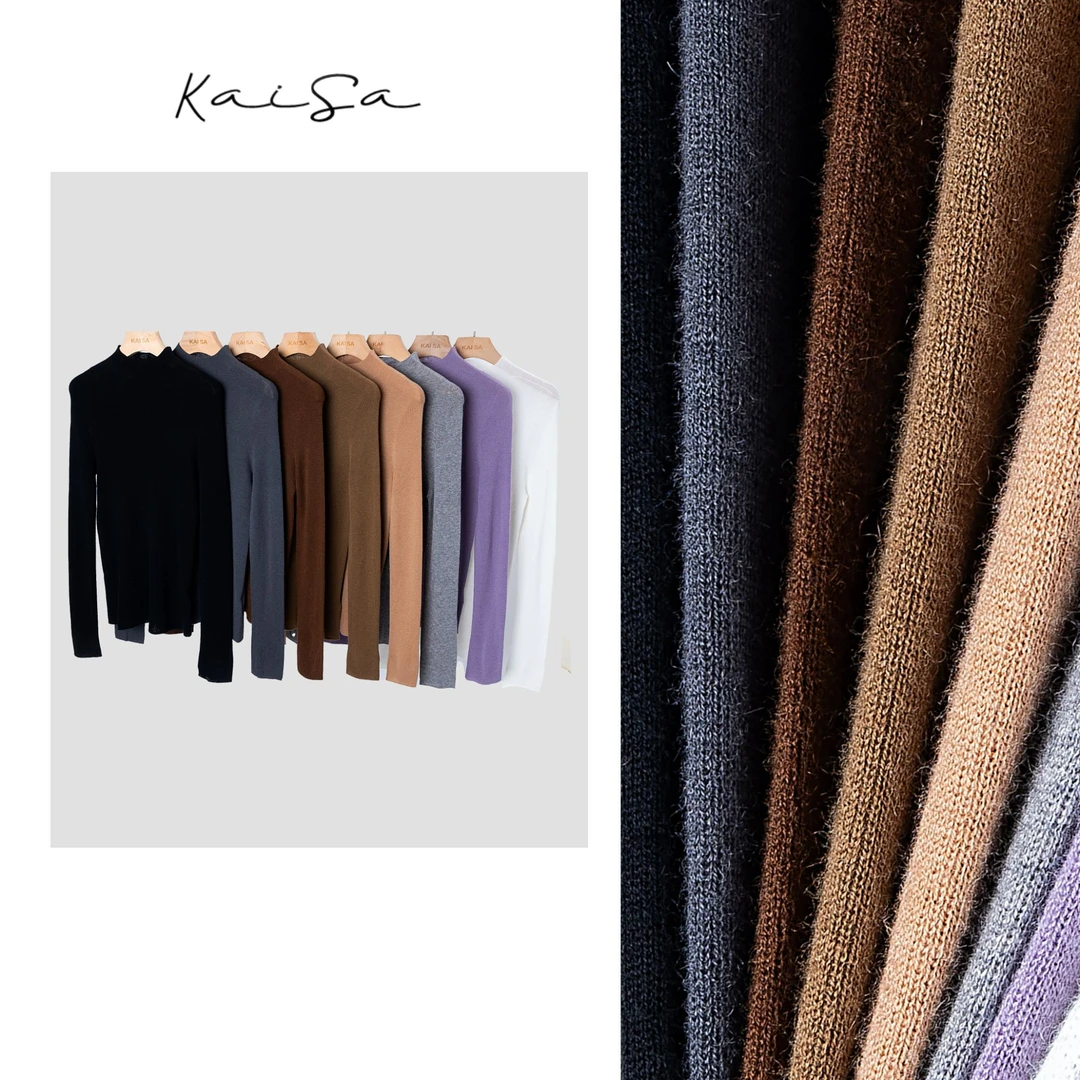 【雅芙】回购率100%~长袖半高领长袖上衣打底衫RP3002W