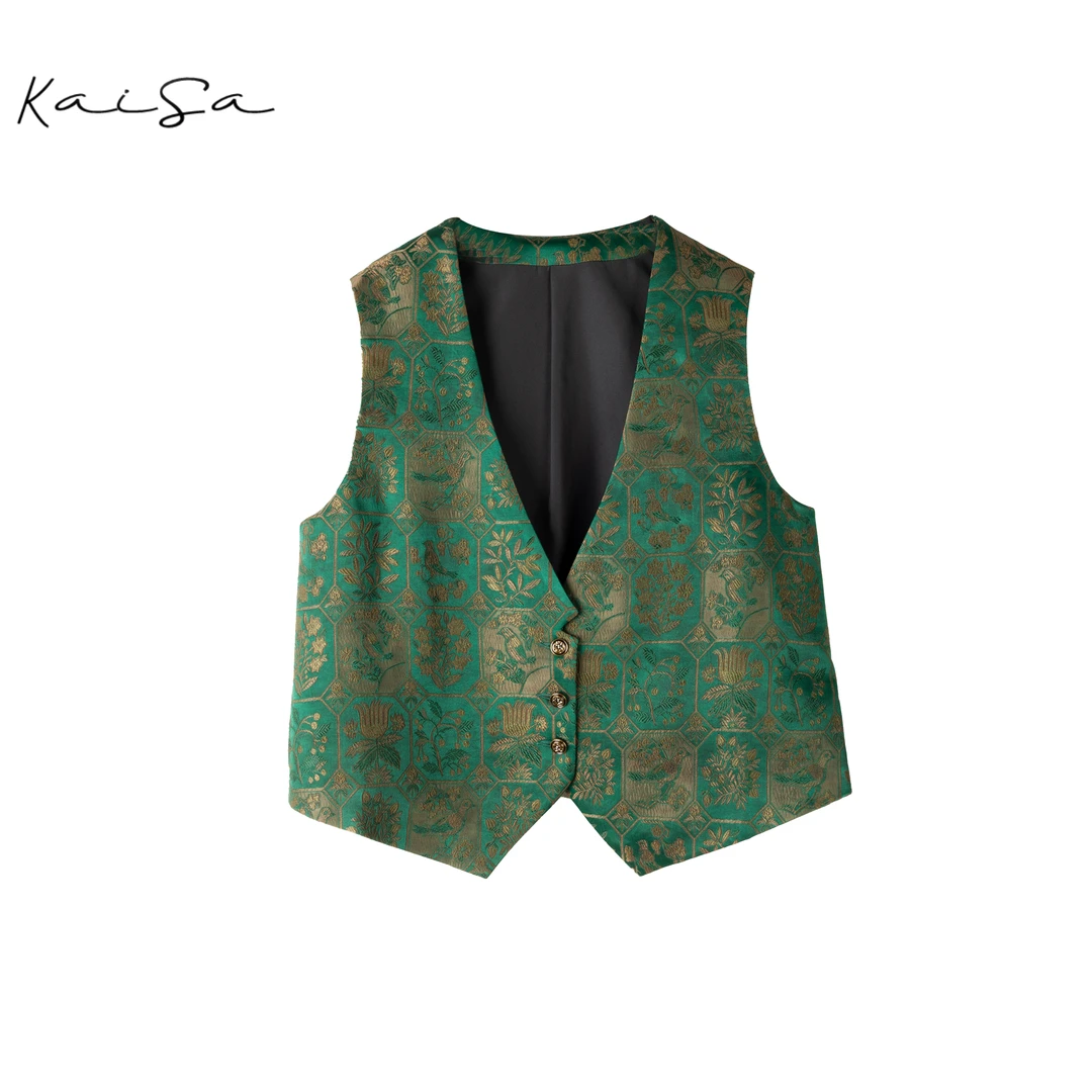 【流年诗】高端定制显瘦有型~香云纱桑蚕丝背心马甲YDF25001