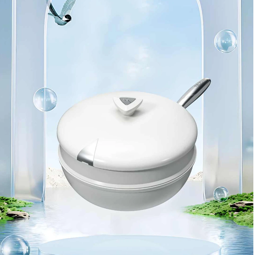 【帝伯朗官方】帝伯朗 浮光系列0氟氧吧锅32CM 全炉灶通用