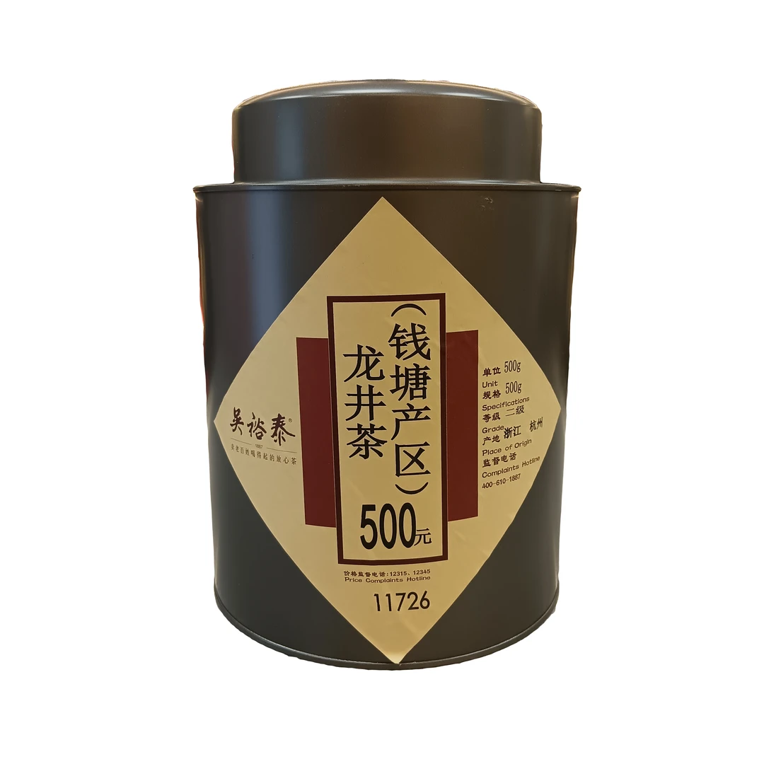 吴裕泰老字号(龙井茶)散装钱塘产区产地香气清爽滋味甘鲜醇和传承