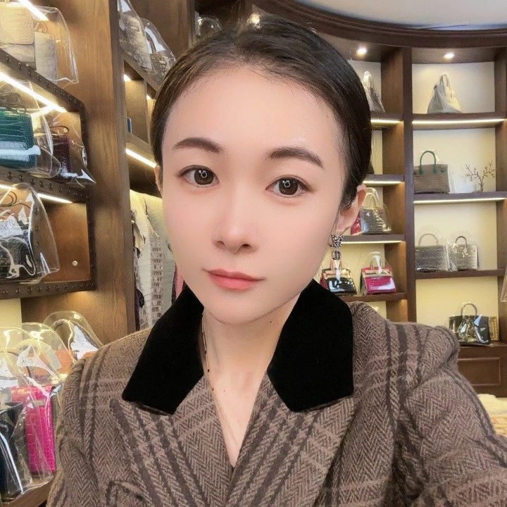 （子莹）高定轻奢一代22CM美洲哑光雾面鳄鱼皮时尚单肩斜挎包