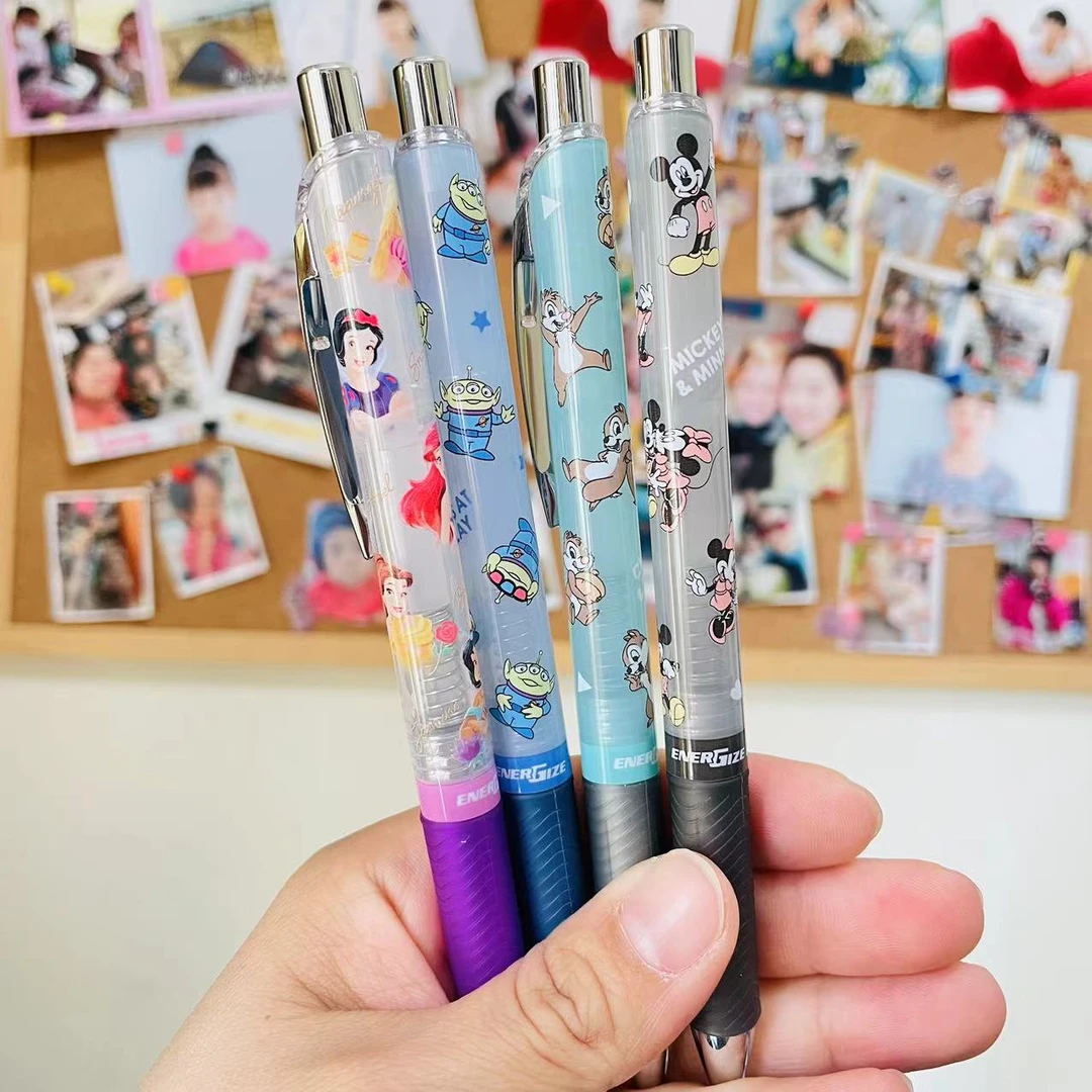 日本派通限定款米奇三眼仔奇奇蒂蒂公主自动铅笔0.5mm