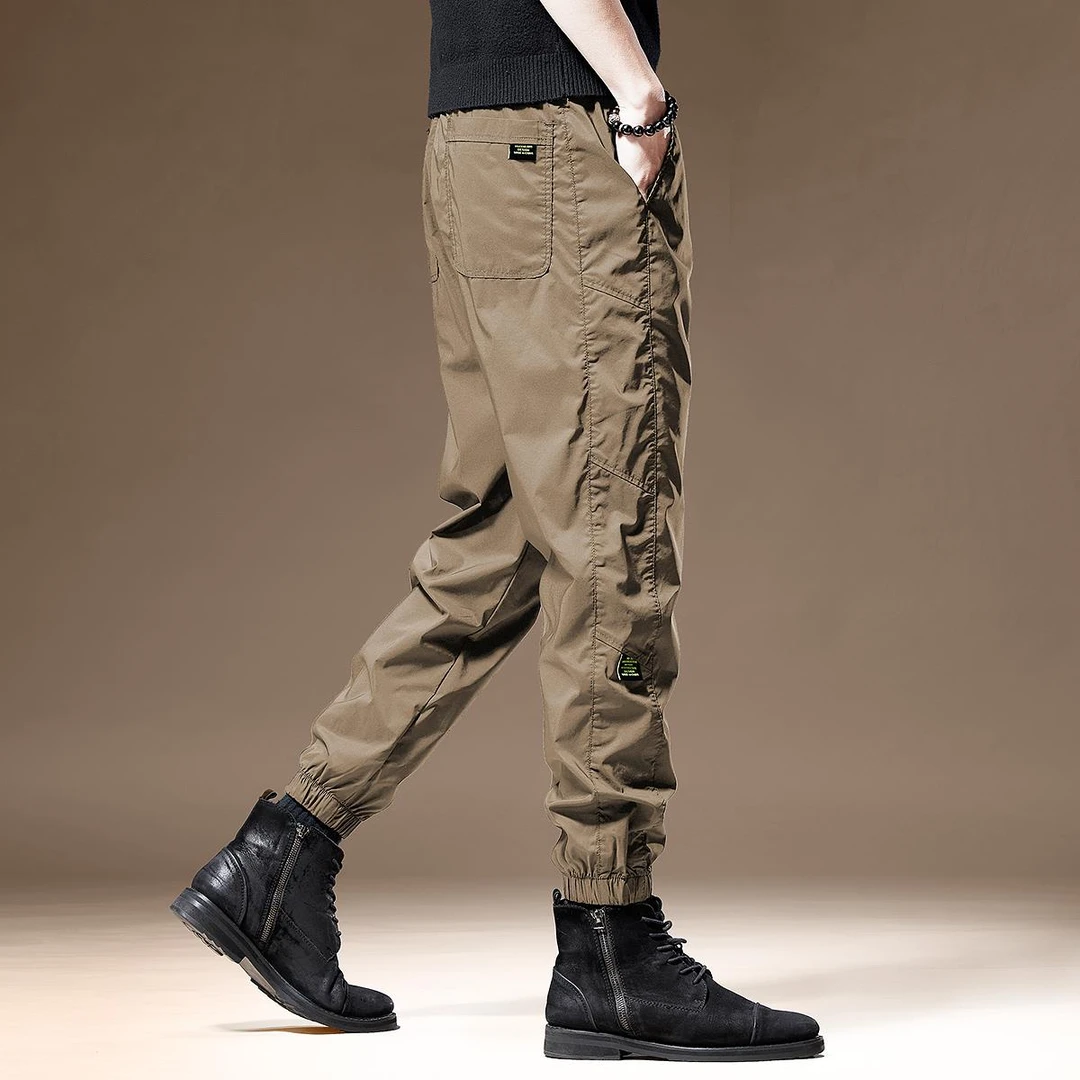 TUCANO/啄木鳥高端美式速干休闲裤男2025秋季新款宽松束脚运动裤