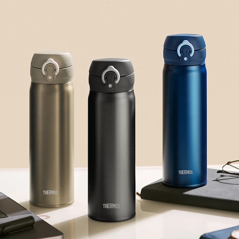 【THERMOS/膳魔师】商务办公钛杯户外大容量便携轻量保温杯TCTG