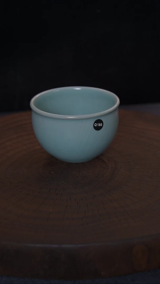 【闪购商品】仿古Q180缸杯全品精工柳叶开