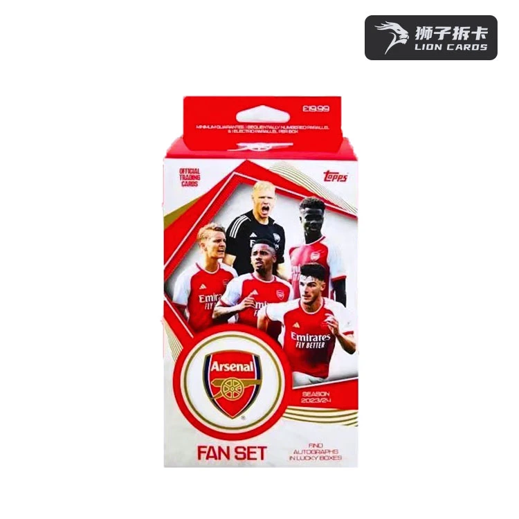 Topps【拆盒】 23-24 阿森纳 队盒 球星卡盲盒