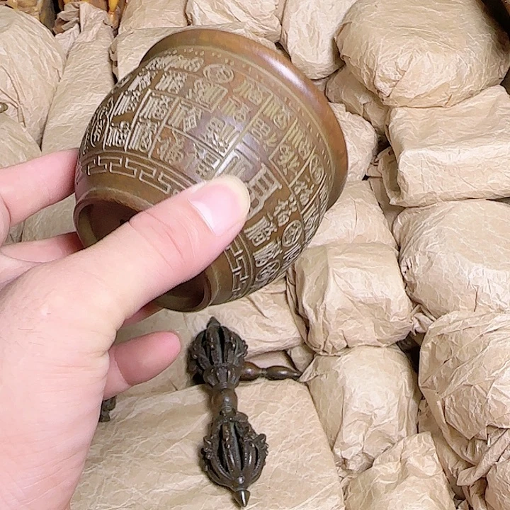铜器摆件收收藏藏
