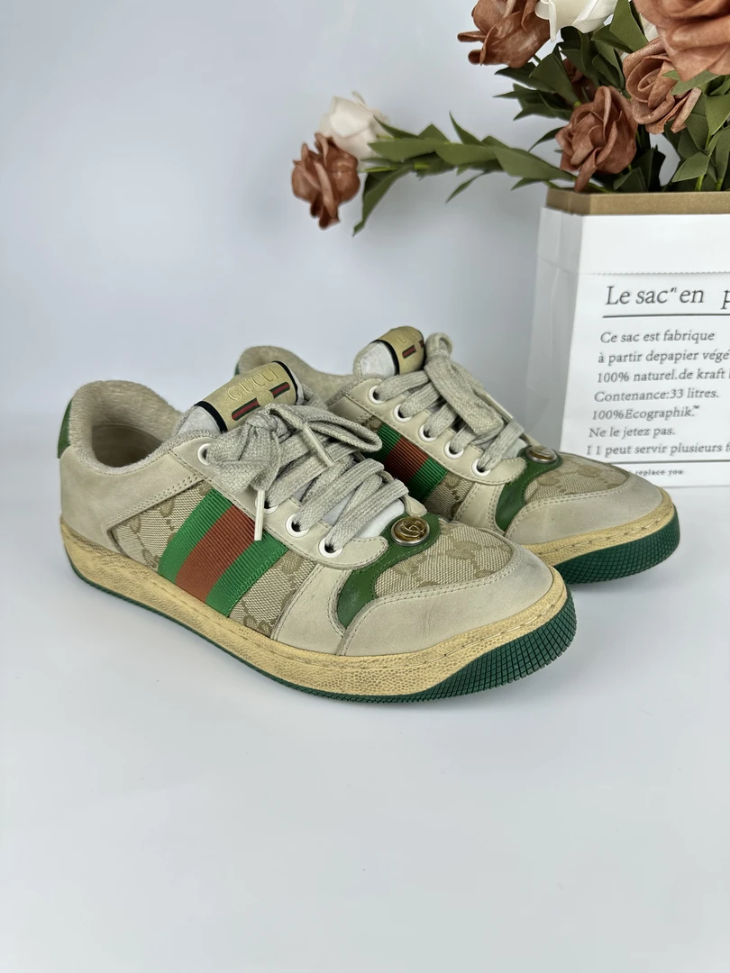 95新 GUCCI/古驰 36码/99新/Gucci 古驰脏脏老爹鞋/TJ00106
