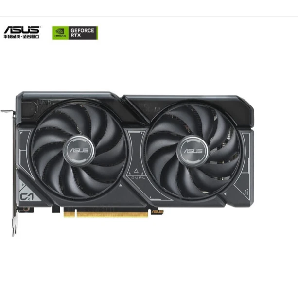 华硕DUAL 4070-12G-白色  黑色雪豹台式机电脑游戏独显卡 吃鸡