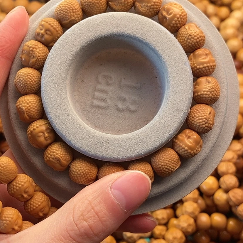 【闪购商品】猴头核桃吊坠温***笑宝宝佛1.0
