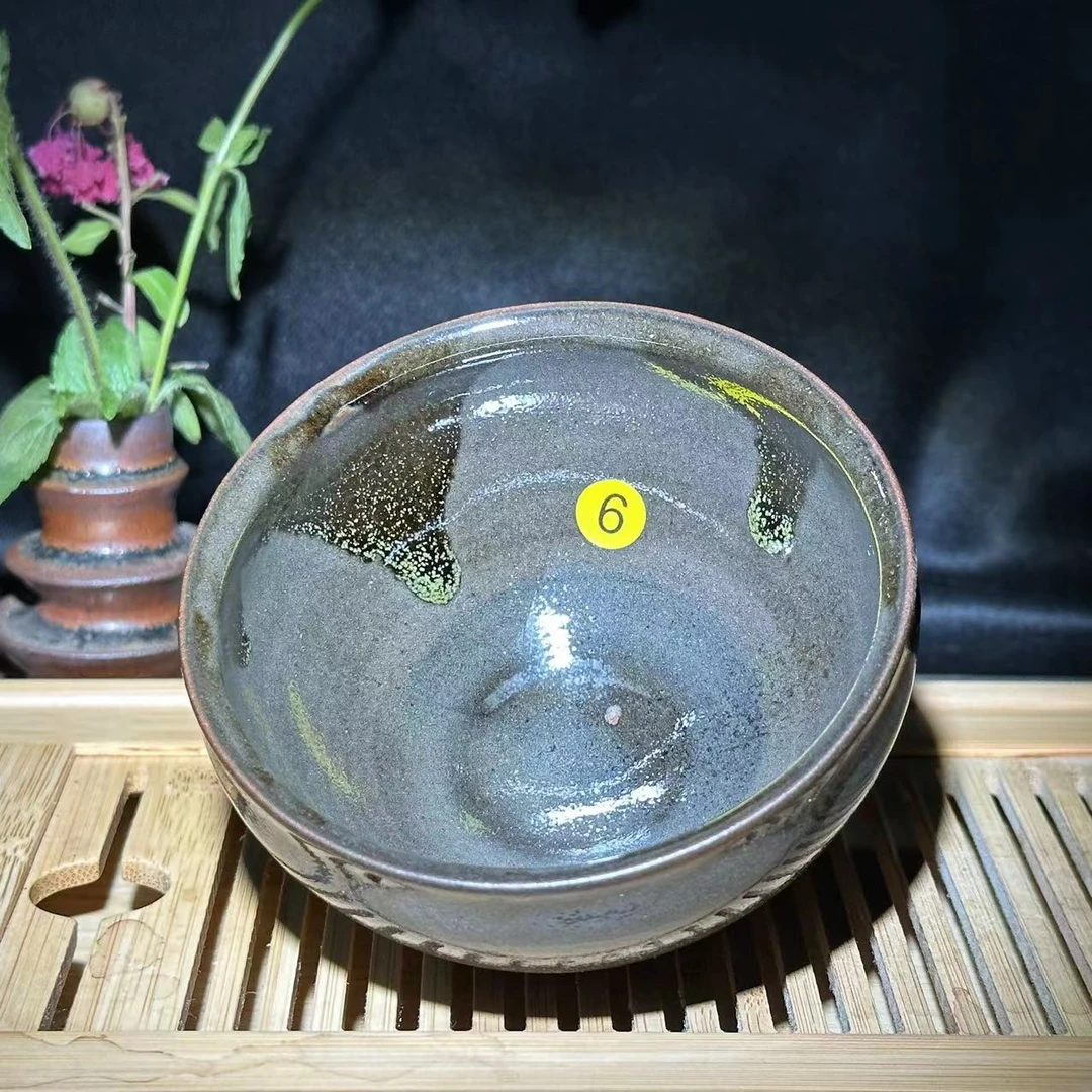 云闲窑通天龙窑柴烧个手工山水灰贝钵钵建窑建盏茶盏复古风柴窑
