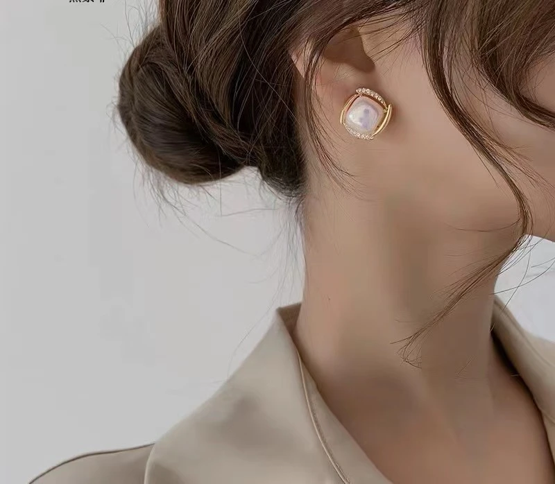 气质轻奢时尚百搭复古法式简约优雅-A85