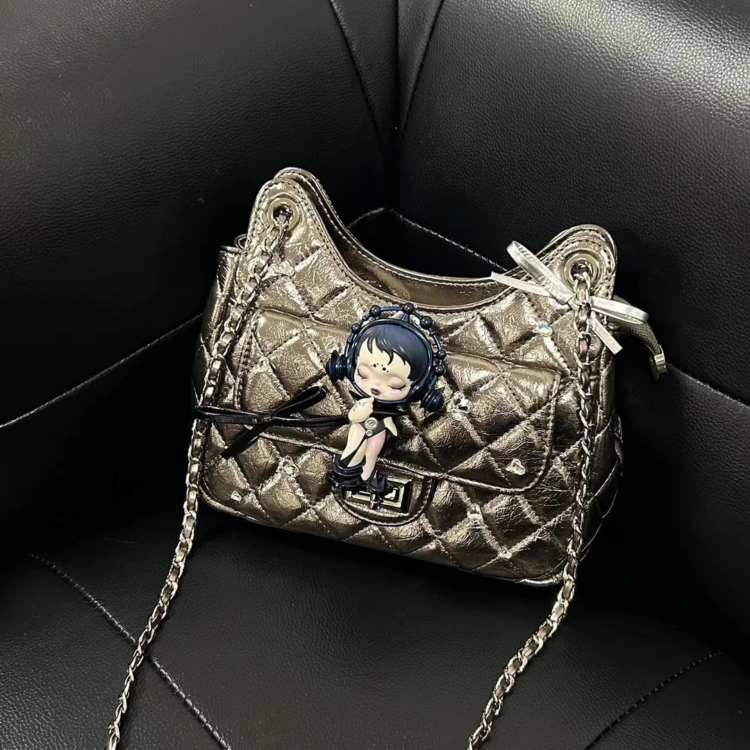 原创手工设计潮玩娃包 韩系轻奢小众设计天猫精灵包