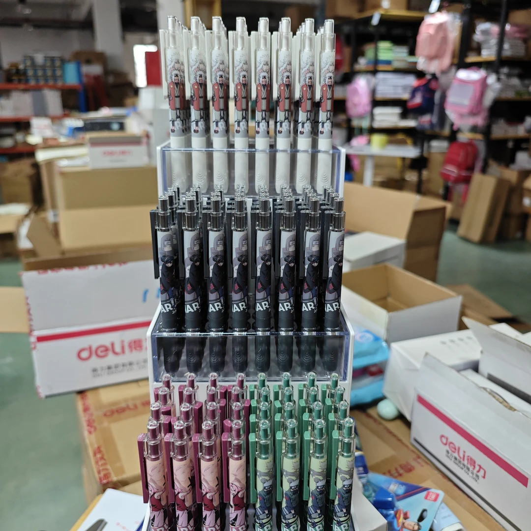 大步专属得力33700按动中性笔0.5黑)以直播间展示为准
