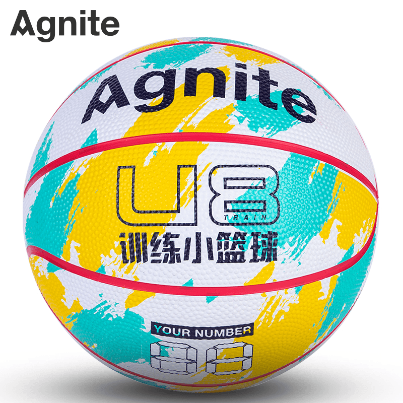 孤品安格耐特F1170-4号发泡橡胶篮球(白色)