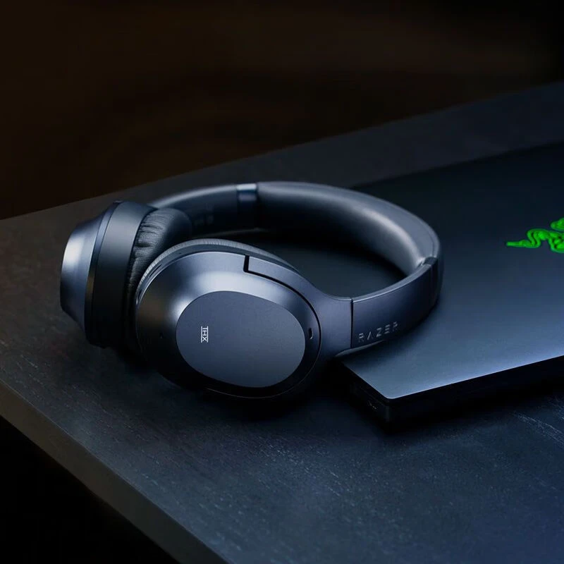 未使用 Razer/雷蛇 寂星鲨Opus头戴式蓝牙无线耳机降噪