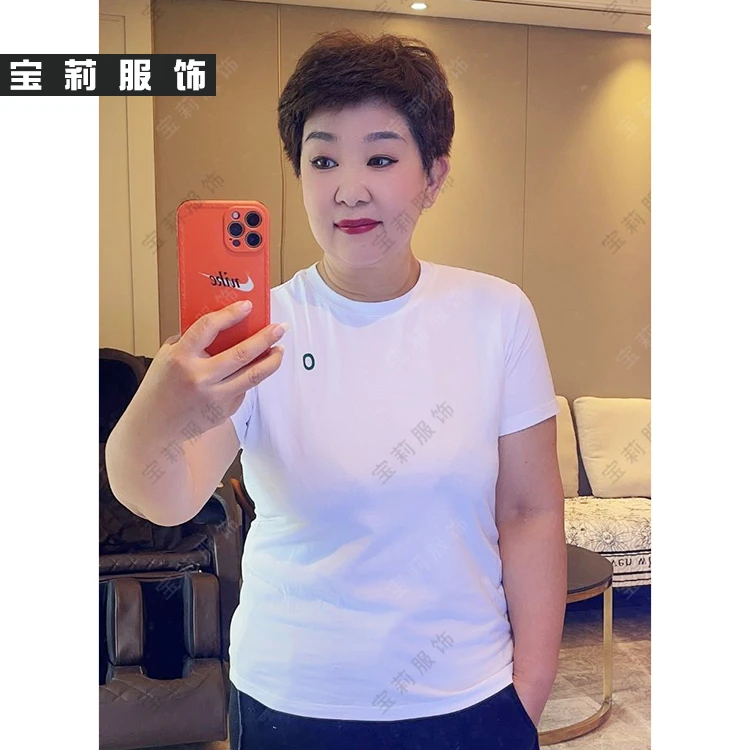 LXB22759夏季简约款印花短袖T恤