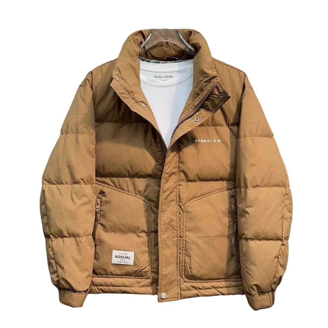 冬季爆款外套潮男高品质立领保暖冬装短款外套时尚百搭休闲潮流