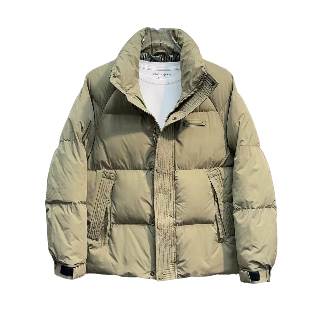 冬季男士爆款立领外套潮男高品质立领防寒保暖冬装外套2024抗寒