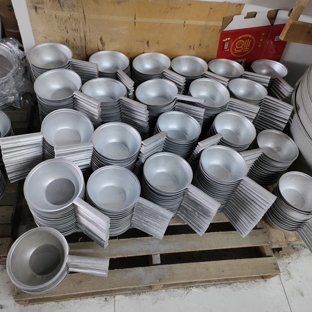 铝水瓢 米线水瓢 双人米线商用老式加厚小火锅 无涂层定做带字