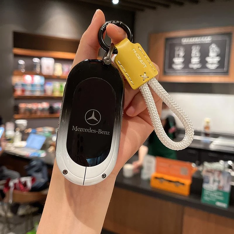 奔驰钥匙套高档24款E级E300L/E260L/C级C260L壳S400L包GLC300车扣