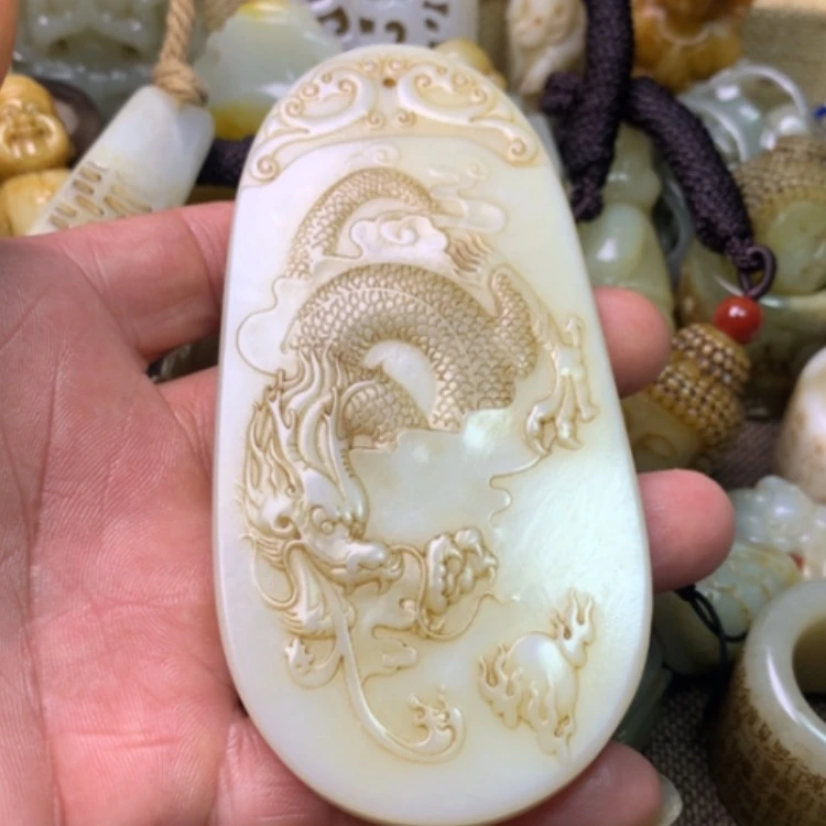 【闪购商品】和田玉挂件未镶嵌感****6