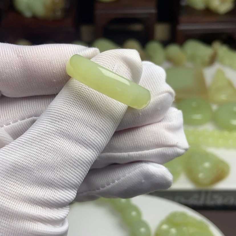 【闪购商品】和田玉（糖玉）戒指未镶嵌