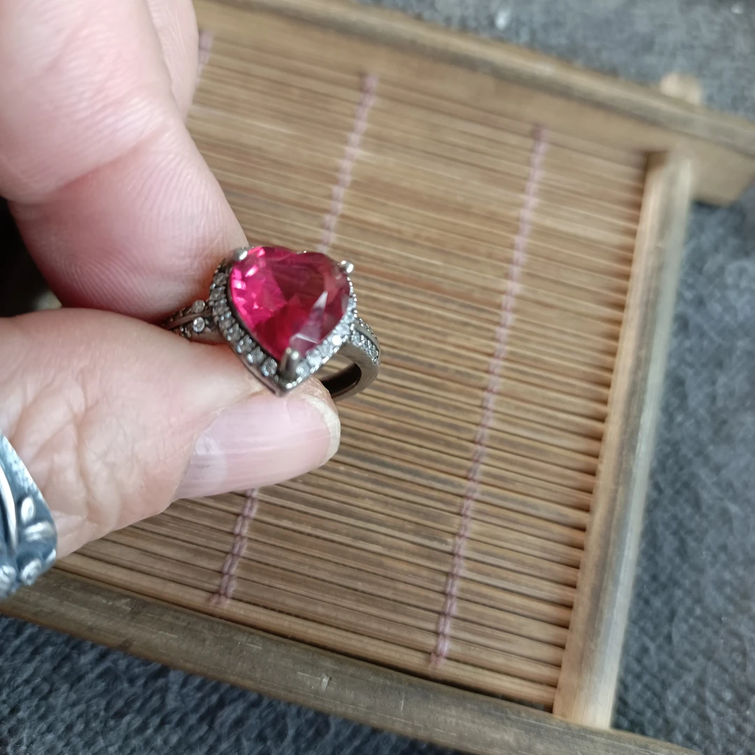 非金属戒指 纯银戒指