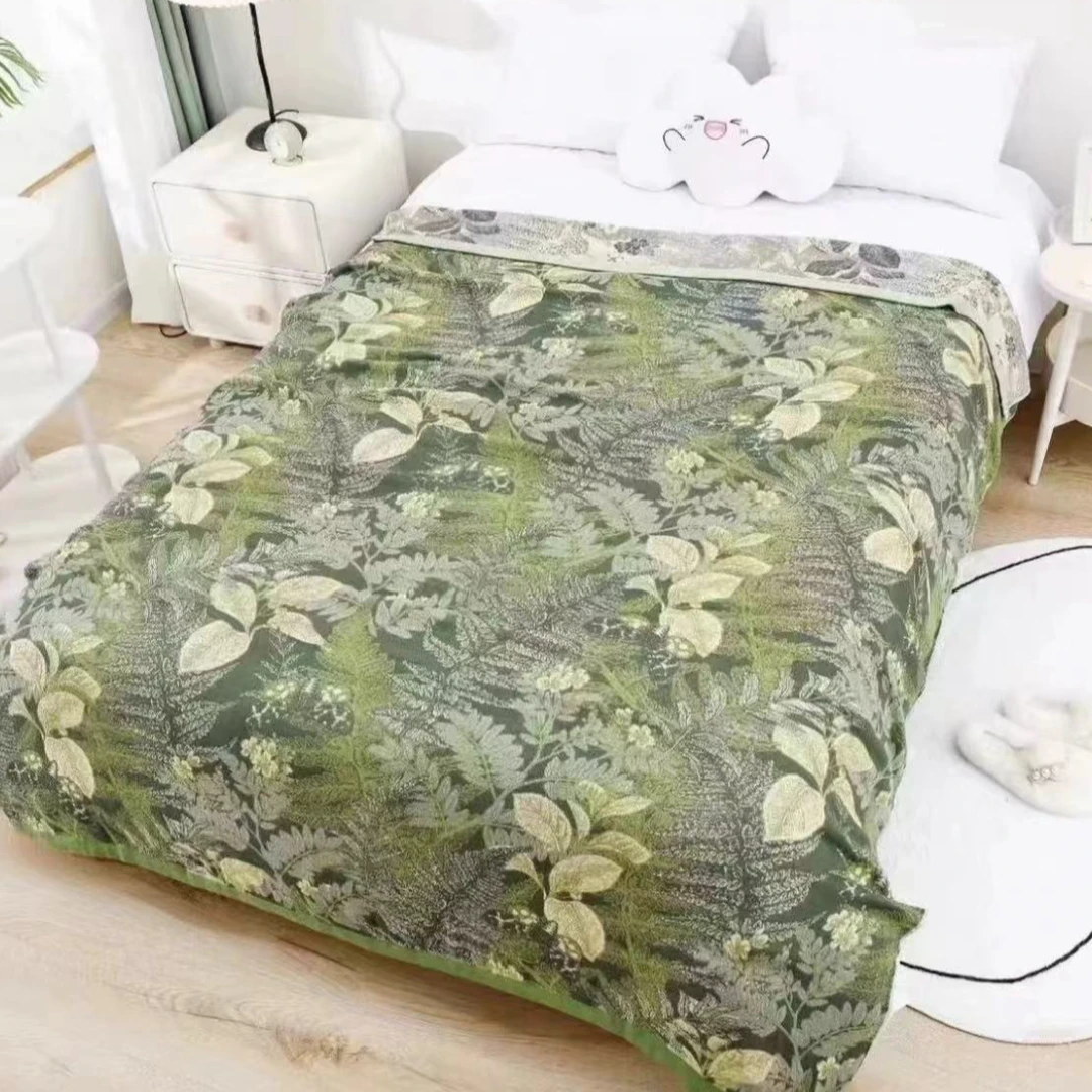 【清凉一夏】竹纤维凉感毯150*200cm丛林