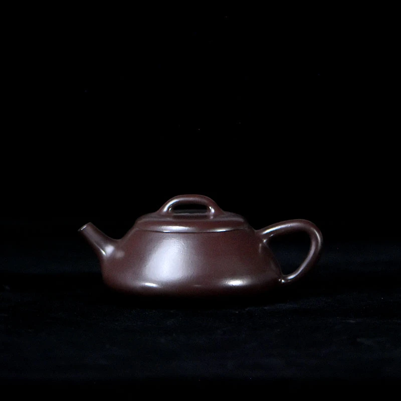 阎记抟砂 紫脂泥 石瓢壶 纳瓢 EE喝茶壶S3 1205 16