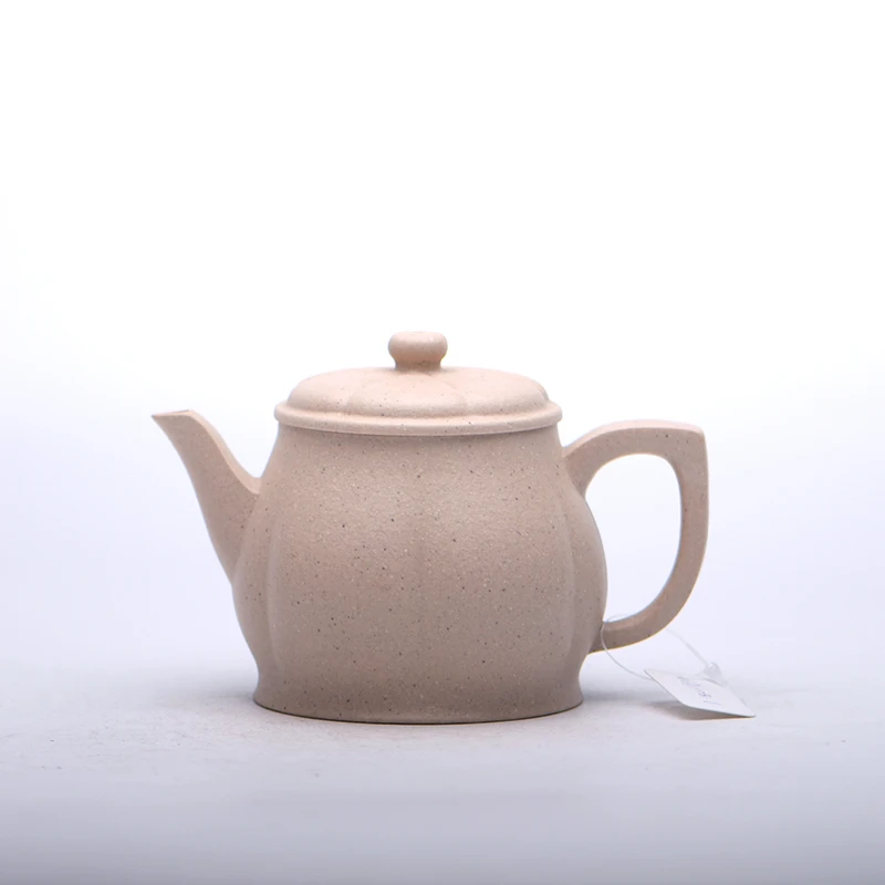 白段 菊蕾壶  筋纹菱瓣 原矿紫砂1128 1