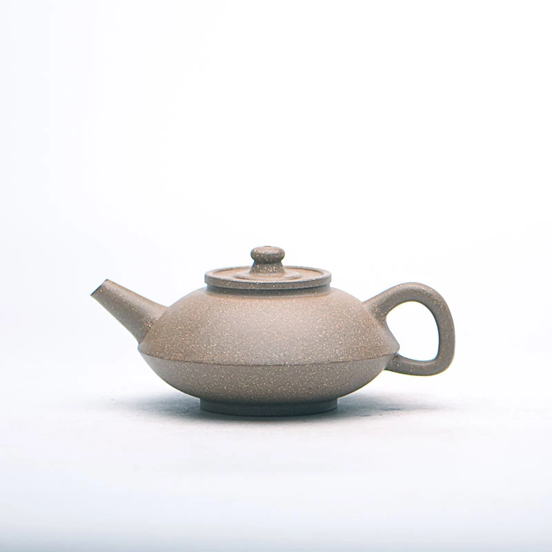 青段矿头 30目手磨 飞碟壶  150cc 原矿紫砂S6 1221 70