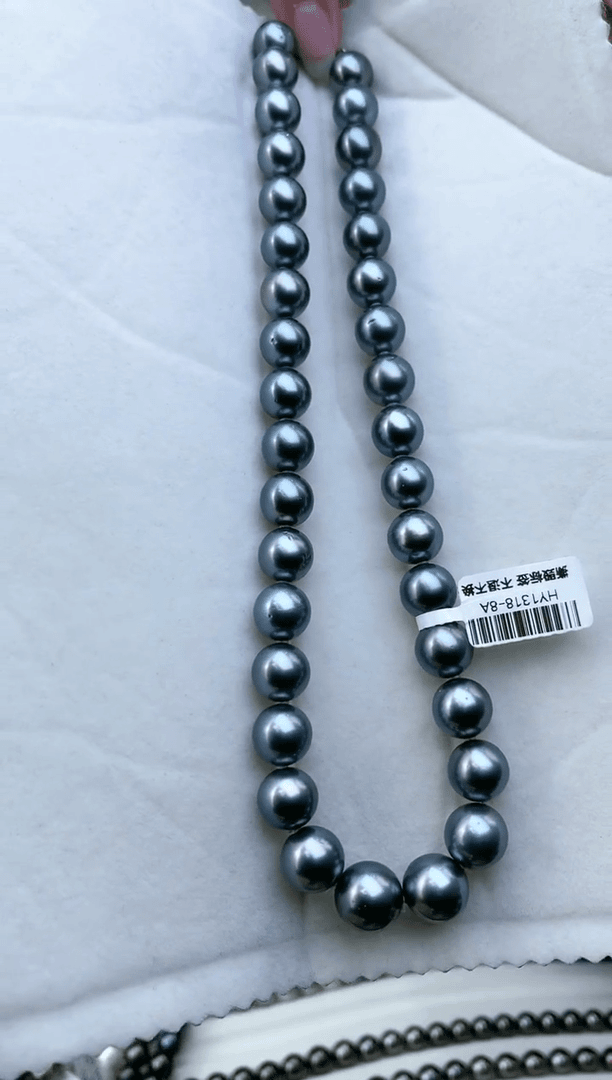 【闪购商品】海水珍珠颈饰银S925镶嵌11-13.6mm大溪地