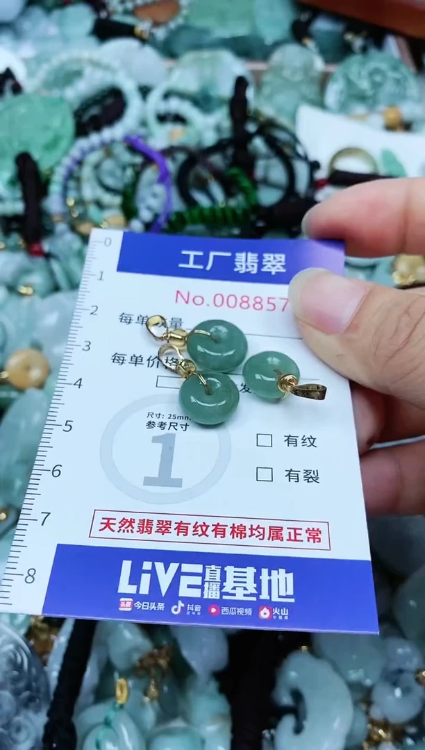 【闪购商品】翡翠颈饰未镶嵌翡翠