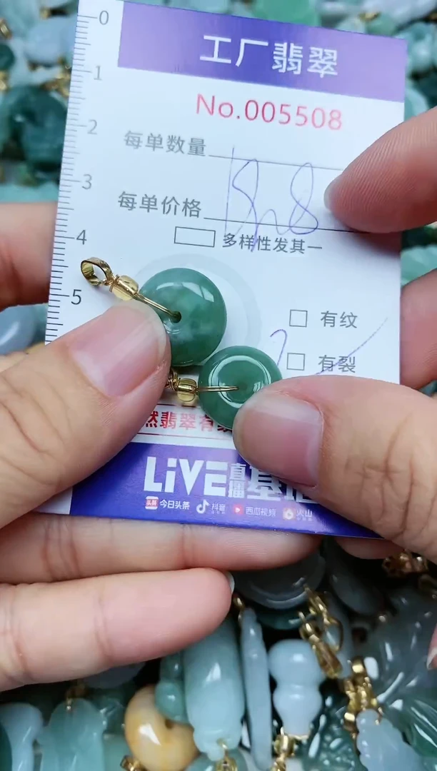 【闪购商品】翡翠颈饰未镶嵌翡翠