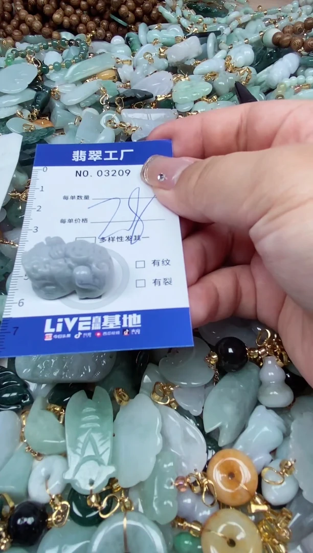【闪购商品】翡翠吊坠未镶嵌翡翠