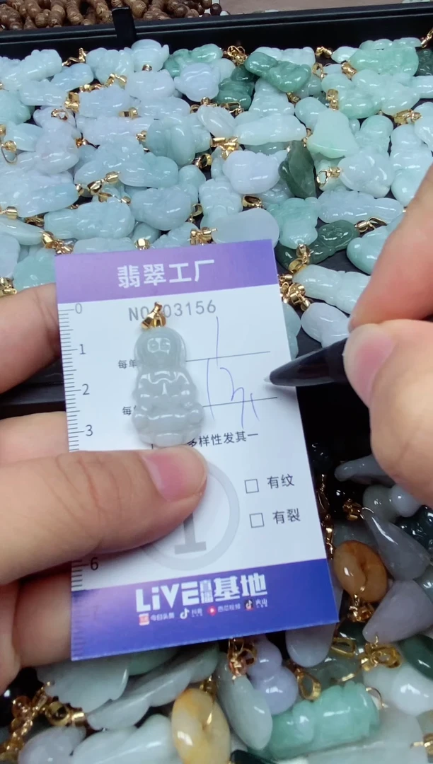 【闪购商品】翡翠吊坠未镶嵌翡翠