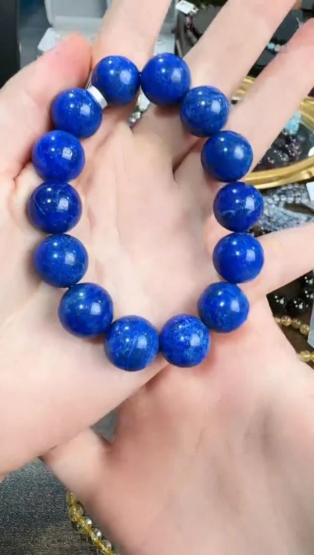 【闪购商品】青金石手链未镶嵌匝081  14 mm