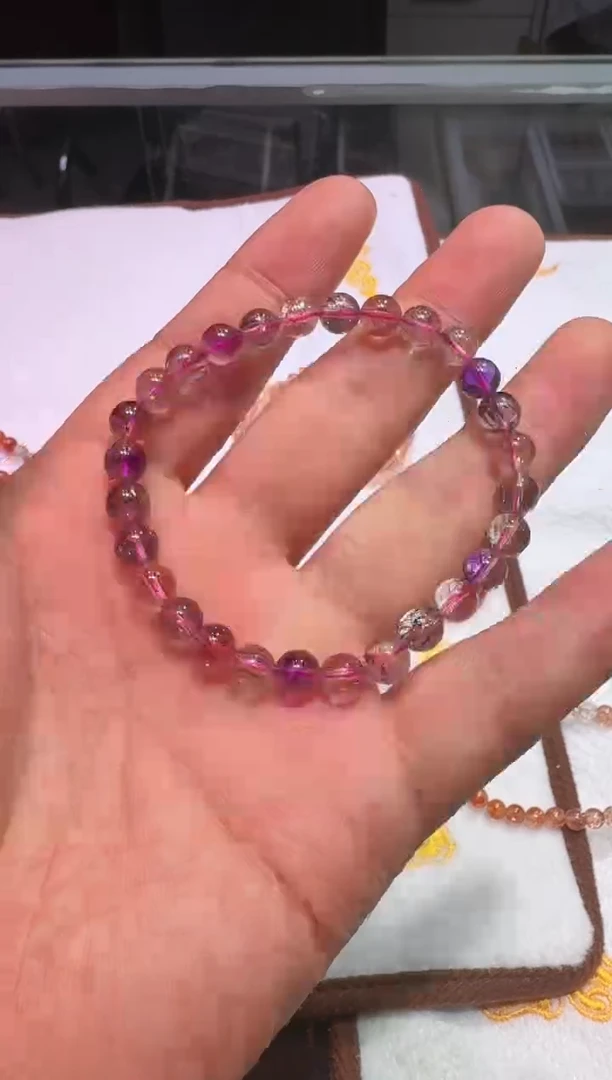 【闪购商品】水晶手链未镶嵌匝1641   6mm多样性发一件