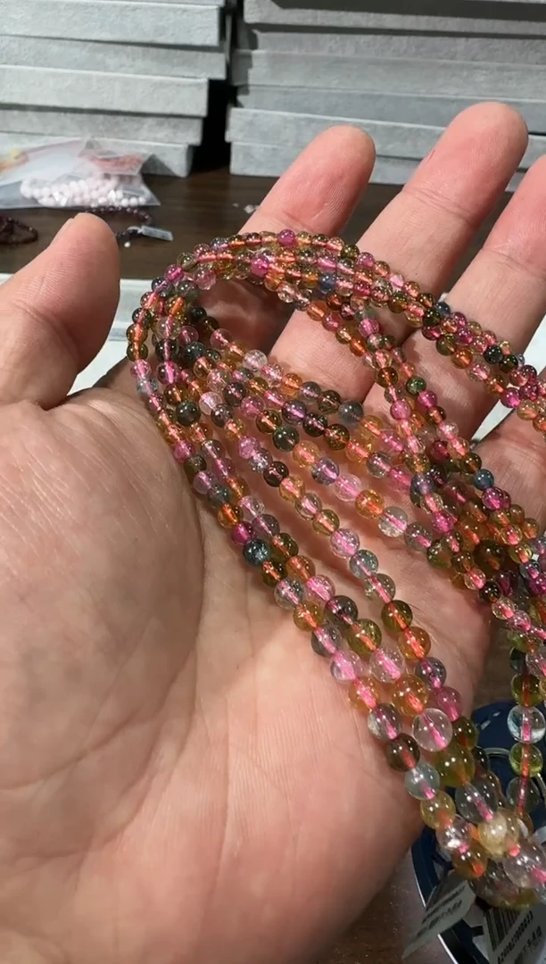 【闪购商品】碧玺项链未镶嵌匝0618   多样性发一件