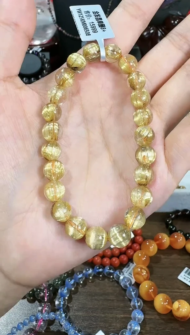 【闪购商品】水晶手链未镶嵌Y713  约8mm