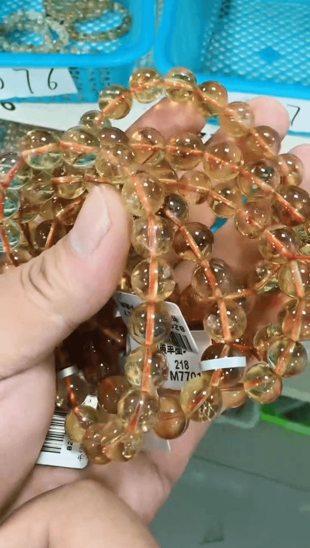 【闪购商品】水晶手链未镶嵌匝1350   10mm多样性发一件