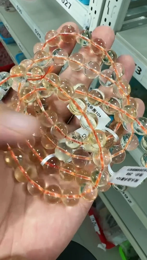 【闪购商品】水晶手链未镶嵌匝0268    10mm多样性发一件