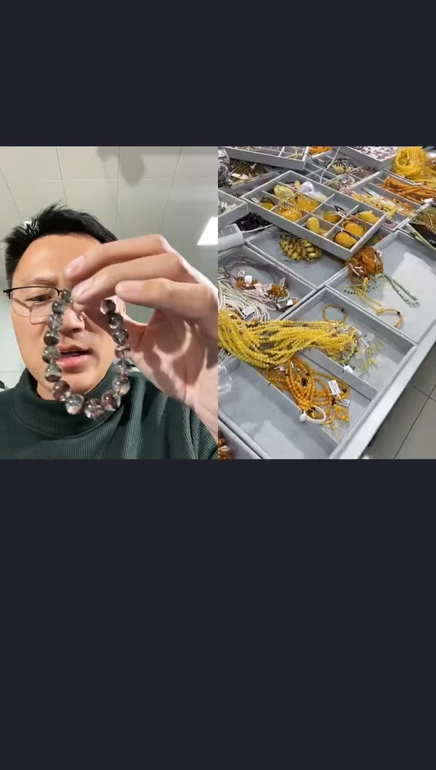 【闪购商品】水晶手链未镶嵌Q6773    11mm