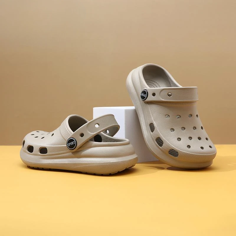 男童洞洞鞋户外儿童凉拖鞋夏款男孩宝宝外穿软底防滑中大童沙滩鞋