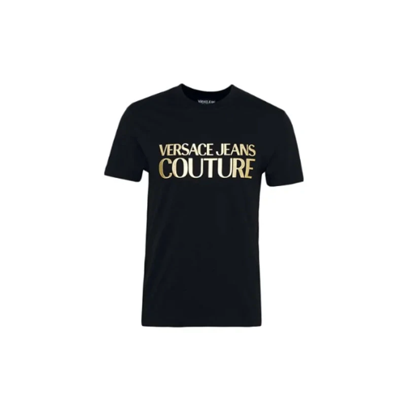 Versace Jeans Couture/Versace Jeans Couture黑金Logo短袖