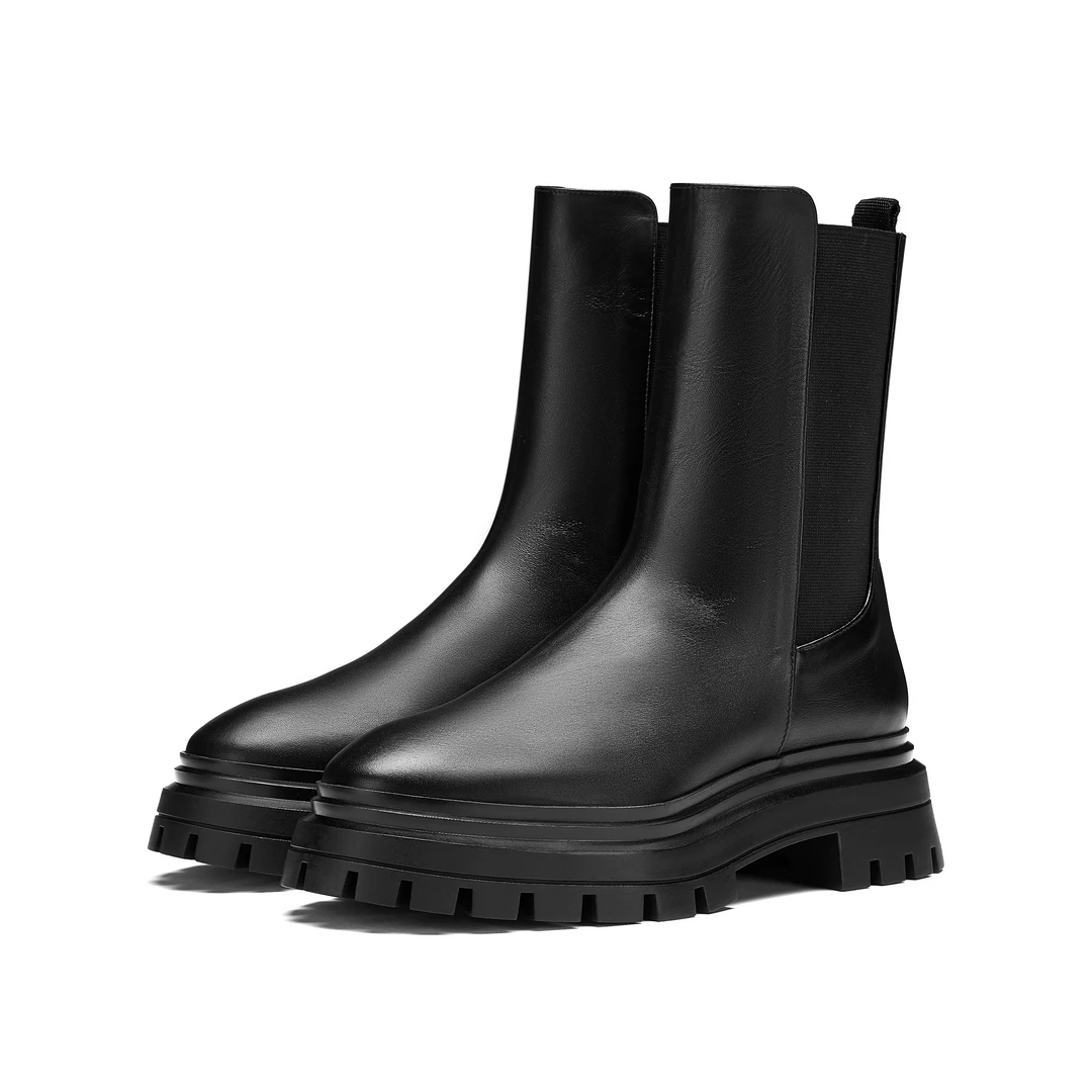 【太原天美】BEDFORD BOOTIE黑牛皮短靴