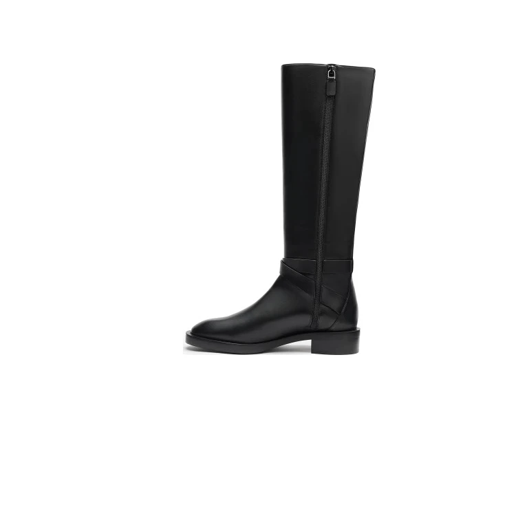 【哈尔滨SW】SW BELLA BELTED BOOT 机车风长筒靴瘦瘦靴骑士靴