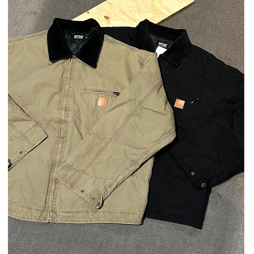 复古夹克做旧短款外套男士长袖牛仔时尚休闲百搭修身水洗732